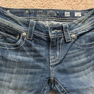 Miss Me Cross Wings Bootcut Jeans